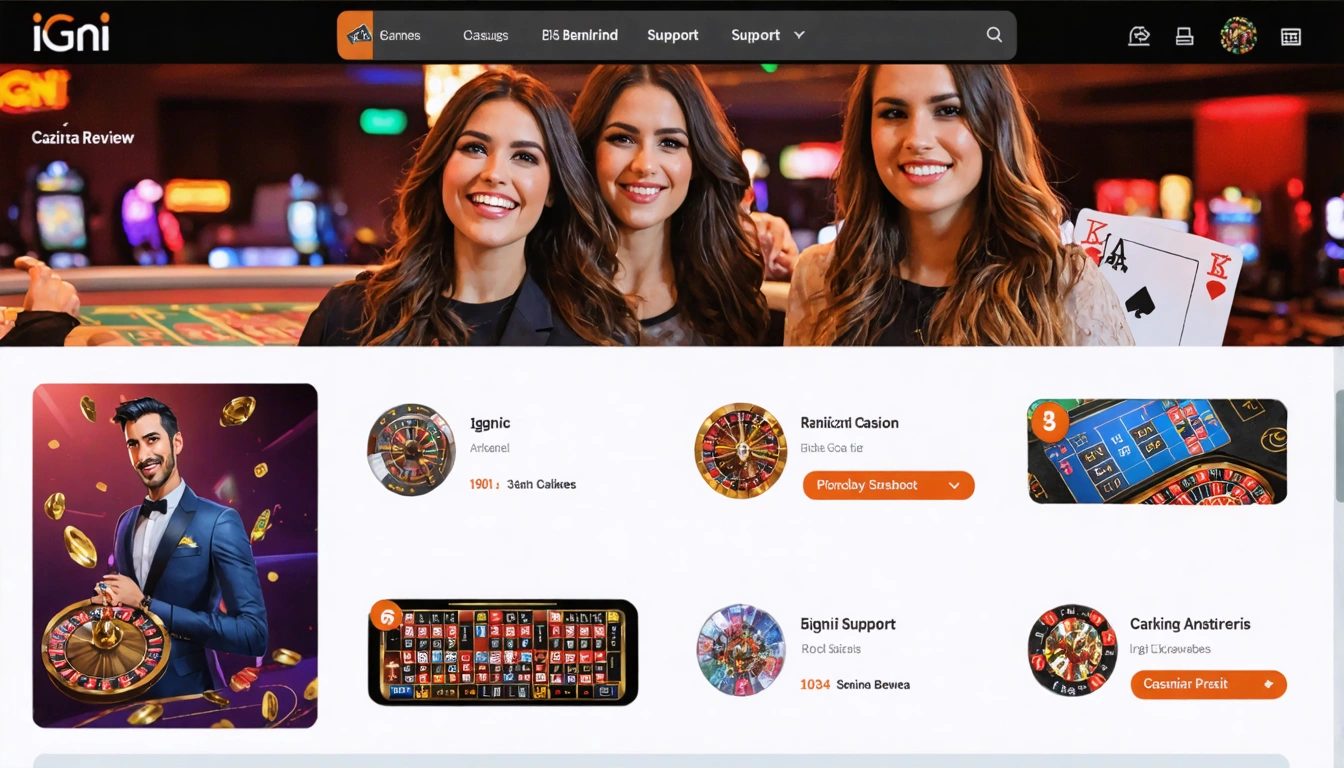 Igni casino review with games banking and support
