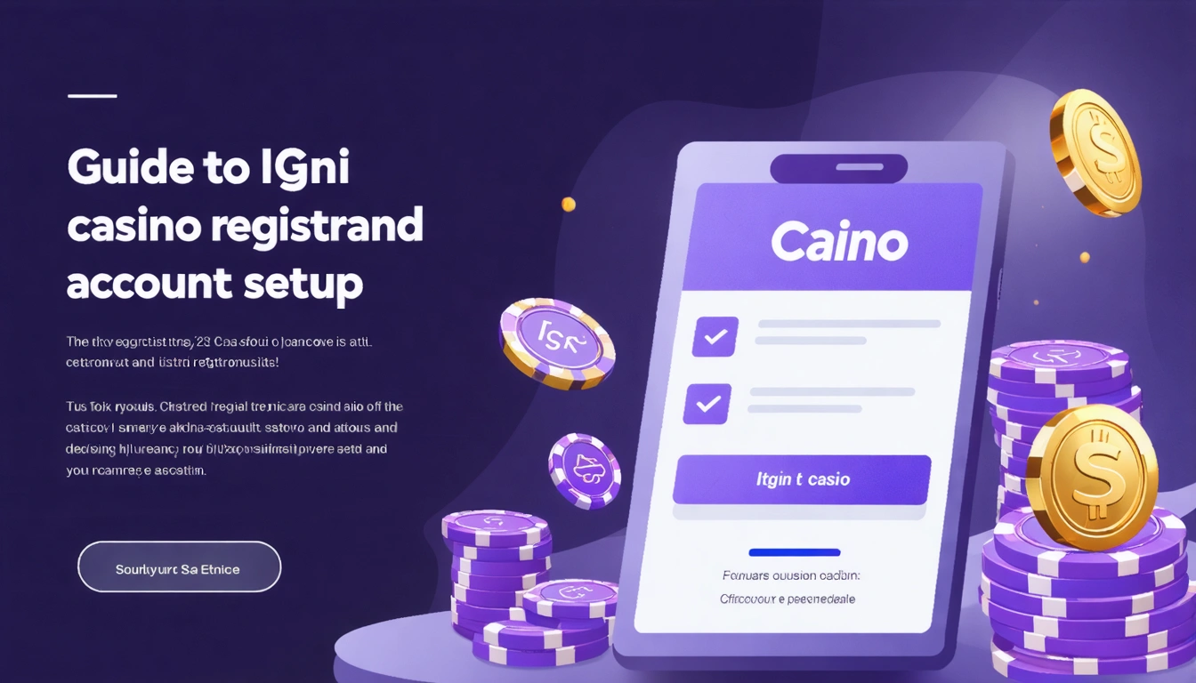 Guide to Igni casino registration and account setup